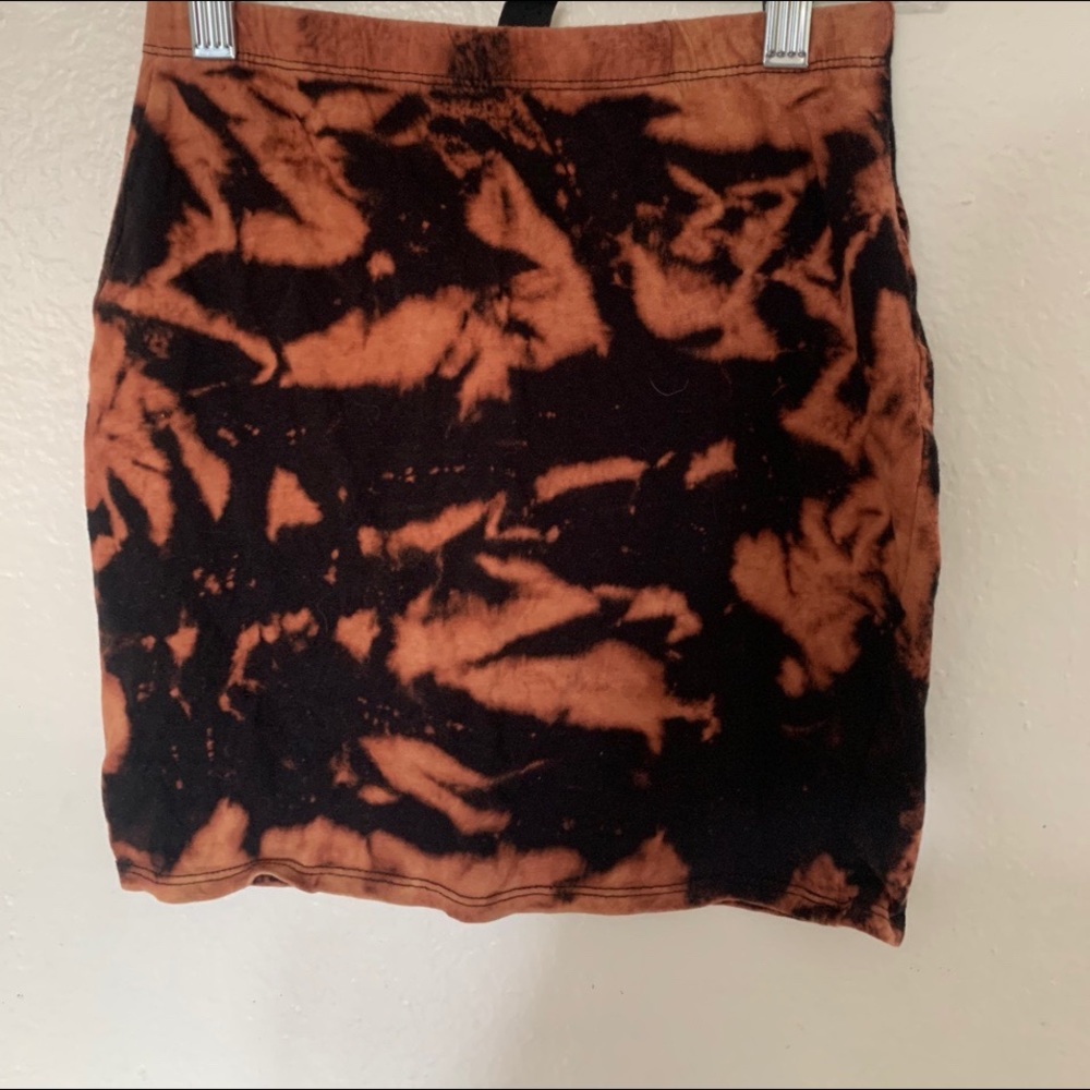 tye dye windsor pencil skirt size small